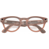 Умные очки Ray-Ban Meta* Headliner Gen 2 Matte Peach, Фотохромные линзы Clear to Grey Transitions (RW4013), размер L